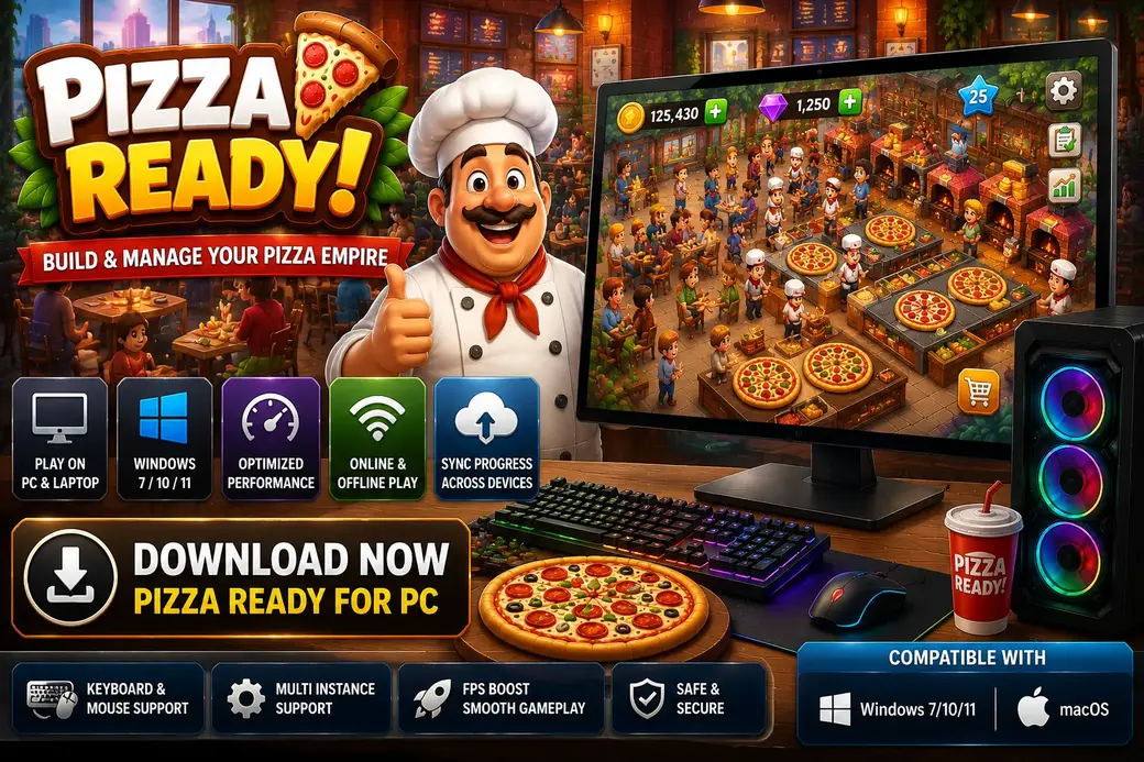 Pizza Ready game download for PC on Windows and Mac